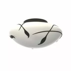 Hotel Ceramic Ceiling Light 3d model