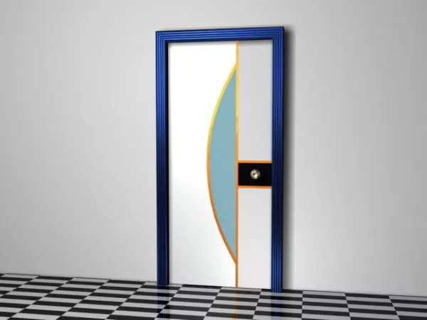 Home Design Doors With Stained Trim 3d model Home Design Doors With Stained Trim 3d model