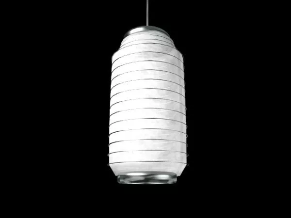 White Fabric Lamp Shade 3d model White Fabric Lamp Shade 3d model