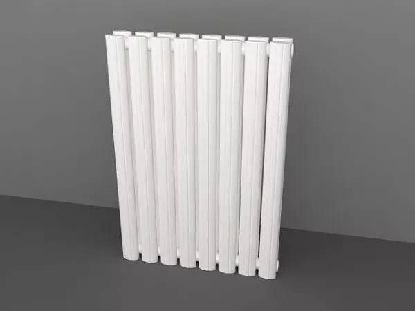 White Heat Radiator For Home 3d model White Heat Radiator For Home 3d model