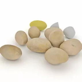 Potato Vegetable 3d model