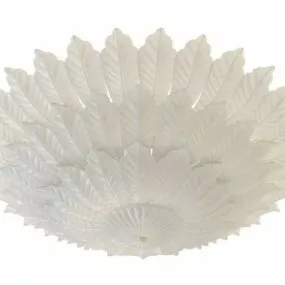 White Resin Home Ceiling Lighting Design 3d model