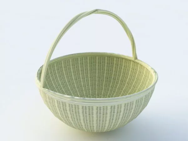 Kitchen Wicker Basket 3d model Kitchen Wicker Basket 3d model
