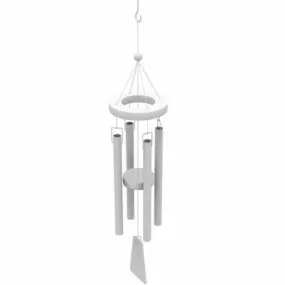 Wind Chime Decorative Craft 3d model