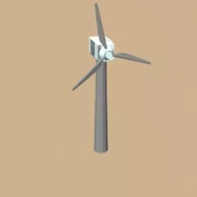 Industrial Wind Turbine Generator 3d model