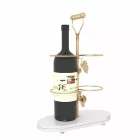 Wine Rack Wine Bottle 3d model