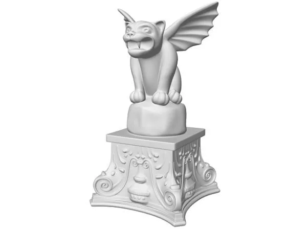 Sphinx Statue 3d model