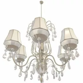 Winter Palace Antique Chandelier 3d model