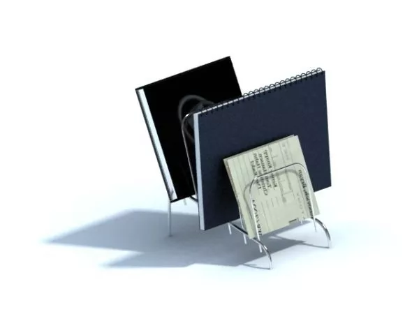Office Wire Document Holder 3d model Office Wire Document Holder 3d model