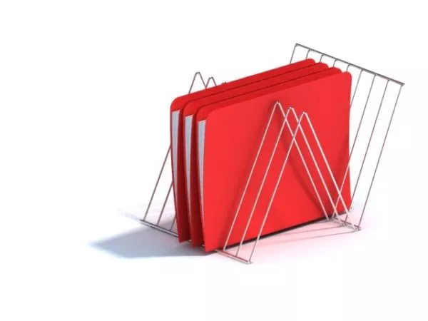 Office Wire File Holder 3d model Office Wire File Holder 3d model