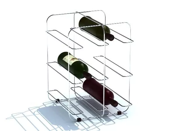 Plastic Bottle With Cup 3d model