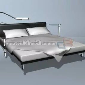 Home Furniture Wittmann Modern Bed 3d model