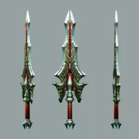 Game Wizard Sword 3d model