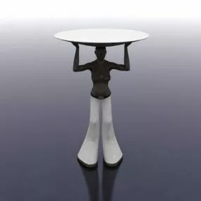 Woman Candle Holder 3d model