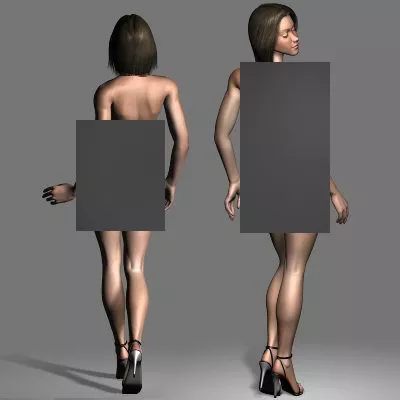 Woman In Lingerie Rigged Character 3d model Woman In Lingerie Rigged Character 3d model