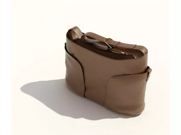 Office Handbag Leather 3d model