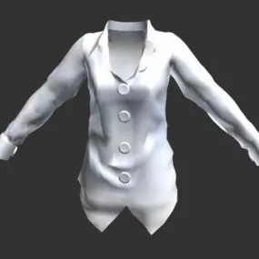 Office Women Shirt Fashion 3d model