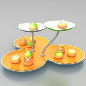 Decoration Cream Candy 3d model
