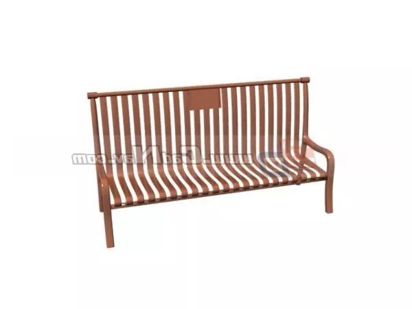 Furniture Wood Patio Benches 3d model Furniture Wood Patio Benches 3d model