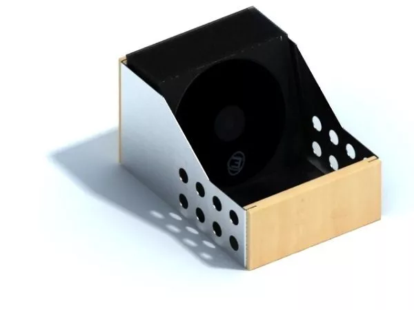 Cd With Label 3d model