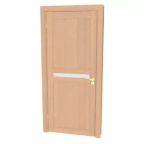 Wood Door Interior Furniture 3d model