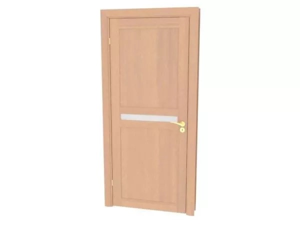 Wood Door Interior Furniture 3d model Wood Door Interior Furniture 3d model