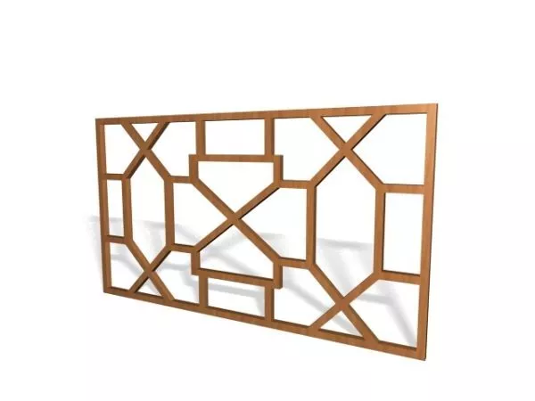 Home Wood Lattice Panels 3d model Home Wood Lattice Panels 3d model
