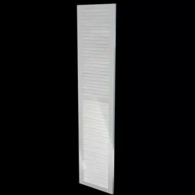 Home Wooden Louver Window 3d model