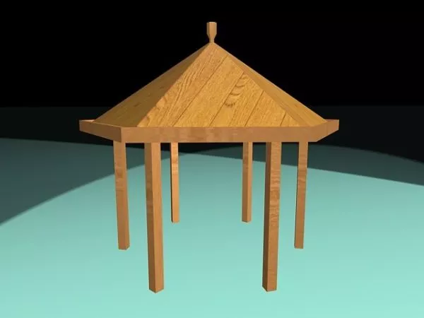 Pavilion Building 3d model