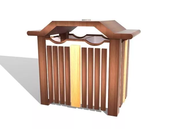 Rustic Container 3d model