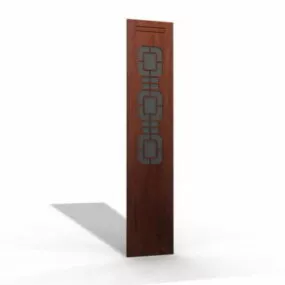 Furniture Wood Screen Panel 3d model