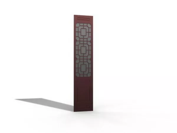Screen Divider Multiple Frame 3d model