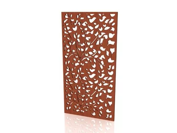 Panel With Carved Hole Decoration 3d model