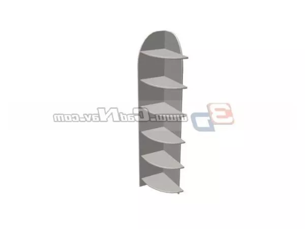 Shelf Derelict Simple Style 3d model