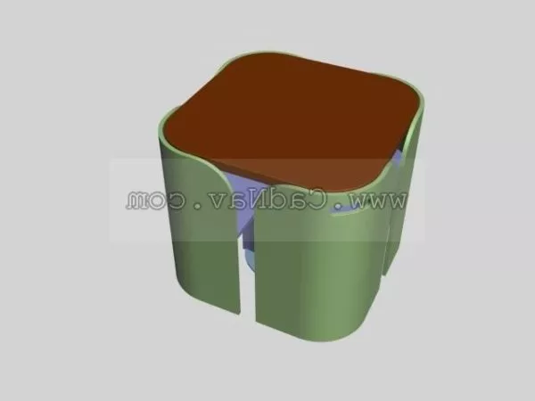 Wooden Furniture Folding Dining Tables 3d model Wooden Furniture Folding Dining Tables 3d model