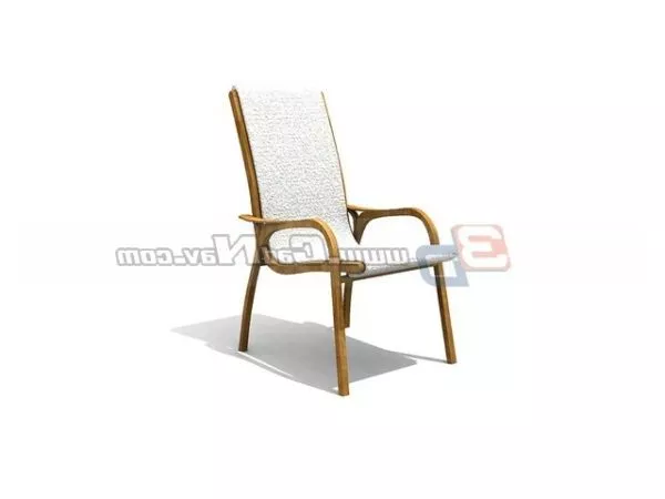 Home Design Wooden Lounge Chair 3d model Home Design Wooden Lounge Chair 3d model