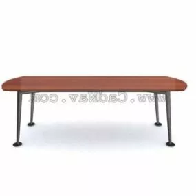 Wooden Furniture Mini Table 3d model