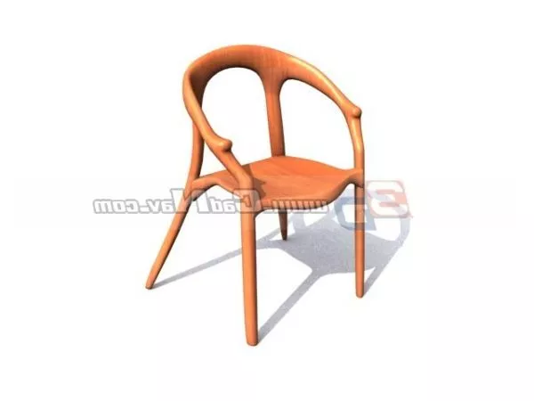 Wishbone Chair Furniture 3d model Wishbone Chair Furniture 3d model