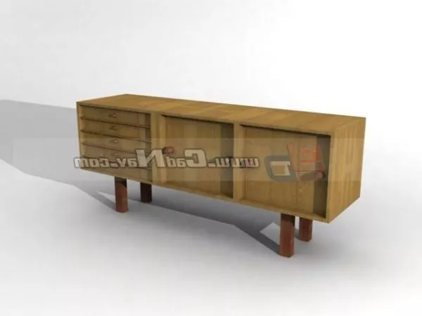 Home Furniture Wooden Cupboard 3d model Home Furniture Wooden Cupboard 3d model