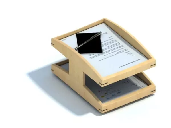 Document Folders 3d model