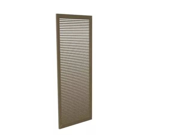 Wooden Furniture Louvred Door 3d model Wooden Furniture Louvred Door 3d model