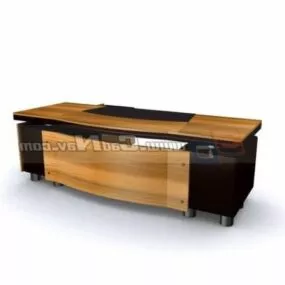 Wooden Furniture Executive Desk 3d model