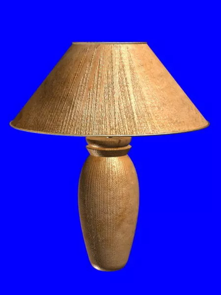 European Wooden Table Lamp 3d model European Wooden Table Lamp 3d model