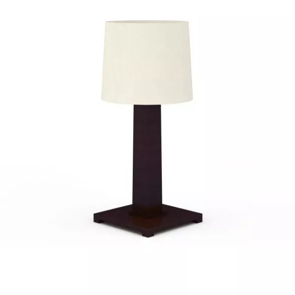 Simple Wooden Home Table Lamp 3d model Simple Wooden Home Table Lamp 3d model