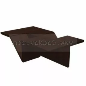 Furniture Wooden Tea Table 3d model