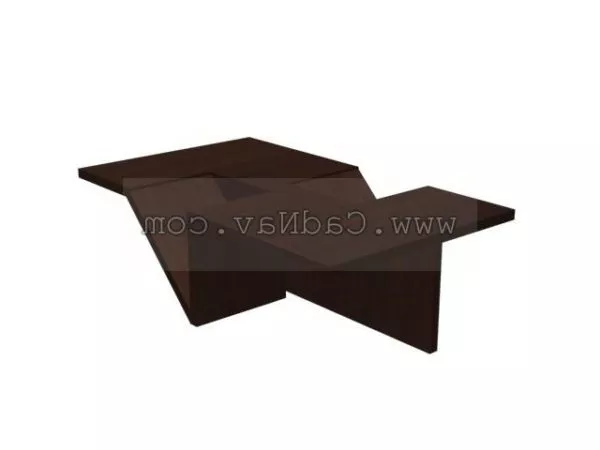 Furniture Wooden Tea Table 3d model Furniture Wooden Tea Table 3d model