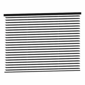 Home Wooden Venetian Blind 3d model