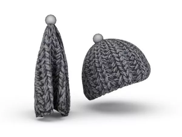 Christmas Cap 3d model