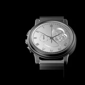 Automatic Wrist Watch 3d model