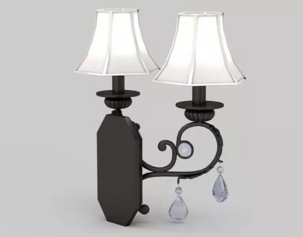 Wall Sconce Industrial Lamp 3d model